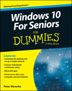 Cover of the book Windows 10 For Seniors For Dummies