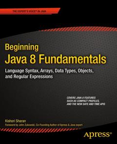 Cover of the book Beginning Java 8 Fundamentals