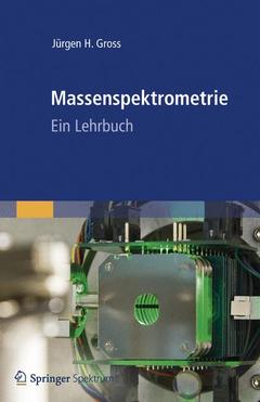Cover of the book Massenspektrometrie