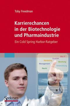 Cover of the book Karrierechancen in der Biotechnologie und Pharmaindustrie