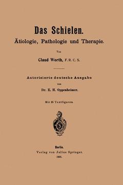 Couverture de l’ouvrage Das Schielen