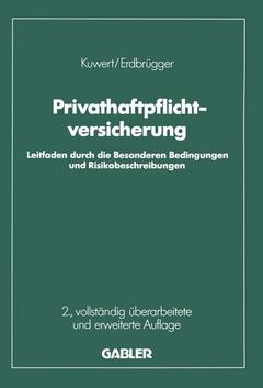 Cover of the book Privat-Haftpflichtversicherung