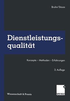 Cover of the book Dienstleistungsqualität