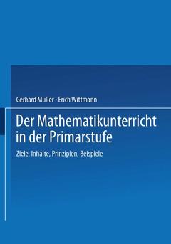 Couverture de l’ouvrage Der Mathematikunterricht in der Primarstufe