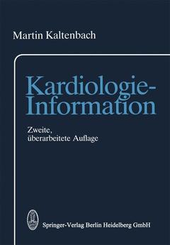 Couverture de l’ouvrage Kardiologie-Information