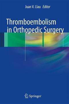 Cover of the book Thromboembolism in Orthopedic Surgery