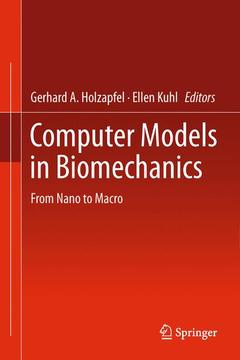 Couverture de l’ouvrage Computer Models in Biomechanics