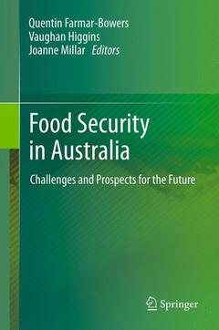 Couverture de l’ouvrage Food Security in Australia