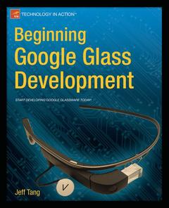 Cover of the book Beginning Google Glass Development