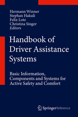 Couverture de l’ouvrage Handbook of Driver Assistance Systems