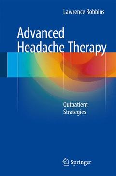 Couverture de l’ouvrage Advanced Headache Therapy