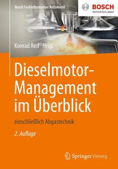 Couverture de l’ouvrage Dieselmotor-Management im Überblick