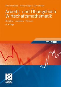 Couverture de l’ouvrage Arbeits- und Übungsbuch Wirtschaftsmathematik