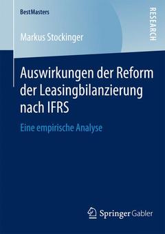 Couverture de l’ouvrage Auswirkungen der Reform der Leasingbilanzierung nach IFRS