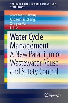 Couverture de l’ouvrage Water Cycle Management