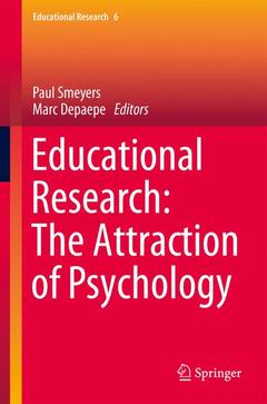 Cover of the book Educational Research: The Attraction of Psychology