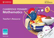 Couverture de l’ouvrage Cambridge Primary Mathematics Stage 5 Teacher's Resource with CD-ROM