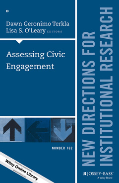 Couverture de l’ouvrage Civic Engagement, IR 162