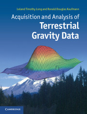 Couverture de l’ouvrage Acquisition and Analysis of Terrestrial Gravity Data