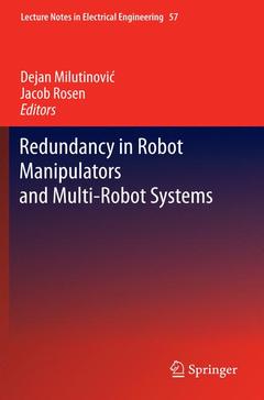 Couverture de l’ouvrage Redundancy in Robot Manipulators and Multi-Robot Systems