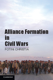 Couverture de l’ouvrage Alliance Formation in Civil Wars