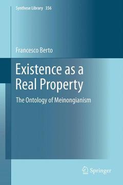 Couverture de l’ouvrage Existence as a Real Property