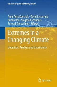 Couverture de l’ouvrage Extremes in a Changing Climate