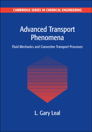 Cover of the book Advanced Transport Phenomena