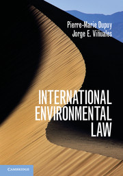 Couverture de l’ouvrage International Environmental Law 