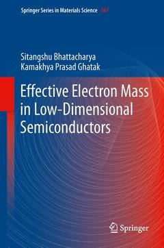 Couverture de l’ouvrage Effective Electron Mass in Low-Dimensional Semiconductors
