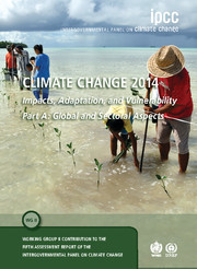 Couverture de l’ouvrage Climate Change 2014 – Impacts, Adaptation and Vulnerability: Part A: Global and Sectoral Aspects: Volume 1, Global and Sectoral Aspects