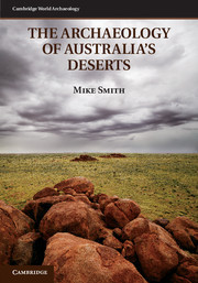 Cover of the book The Archaeology of Australia's Deserts