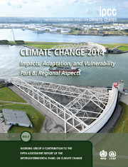 Couverture de l’ouvrage Climate Change 2014 – Impacts, Adaptation and Vulnerability: Part B: Regional Aspects: Volume 2, Regional Aspects