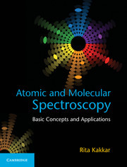 Cover of the book Atomic and Molecular Spectroscopy