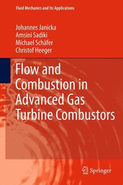 Couverture de l’ouvrage Flow and Combustion in Advanced Gas Turbine Combustors