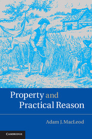 Couverture de l’ouvrage Property and Practical Reason