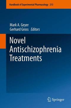 Couverture de l’ouvrage Novel Antischizophrenia Treatments