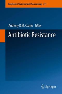 Couverture de l’ouvrage Antibiotic Resistance