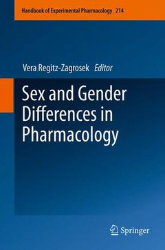 Couverture de l’ouvrage Sex and Gender Differences in Pharmacology