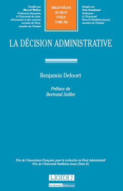 Cover of the book LA DÉCISION ADMINISTRATIVE