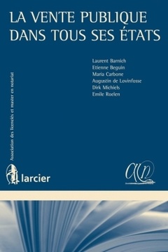 Cover of the book La vente publique dans tous ses états
