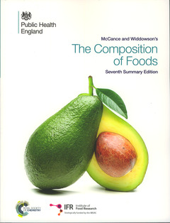 Couverture de l’ouvrage McCance and Widdowsons' The Composition of Foods (7th summary Ed.)