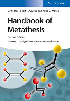 Couverture de l’ouvrage Handbook of Metathesis, Volume 1