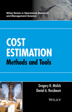 Couverture de l’ouvrage Cost Estimation