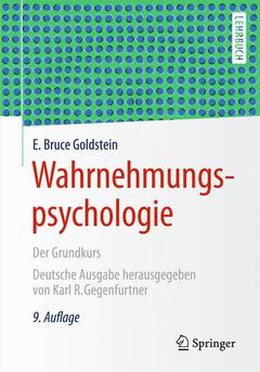 Couverture de l’ouvrage Wahrnehmungspsychologie