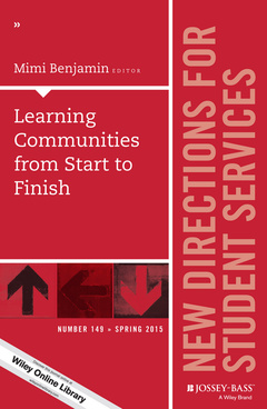 Couverture de l’ouvrage Learning Communities from Start to Finish, SS 149
