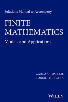Couverture de l’ouvrage Solutions Manual to accompany Finite Mathematics