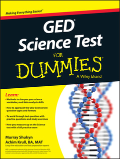 Cover of the book GED Science For Dummies