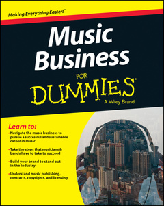 Couverture de l’ouvrage Music Business For Dummies