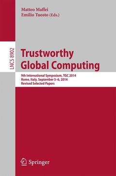 Couverture de l’ouvrage Trustworthy Global Computing
